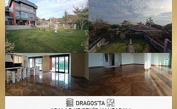 DRAGOS’TA 450 M2 MÜSTAKİL İSKANLI SIFIR VİLLA 