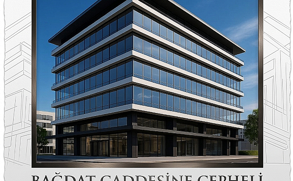 CADDEBOSTAN - BAĞDAT CADDESİNE CEPHE SATILIK ARSA