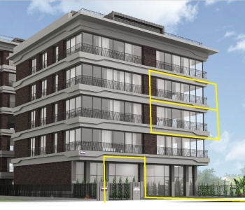 BAĞDAT CD. PROJEDEN SATILIK ARSA PAYI (2 DAİRE VE 1 DÜKKAN) 