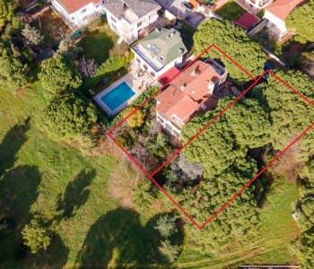 DRAGOS'TA 2 VİLLALIK 1200m2 SATILIK ARSA