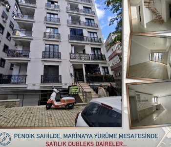 PENDİK SAHİLDE İSKANLI SIFIR 168m2 DUBLEKS DAİRE
